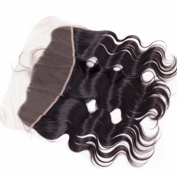Brazilian Body Wave Lace Frontal Closure Middle Free part 2 Option,13*4 Virgin Human Hair Ear to Ear Lace Frontal