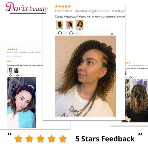 14 inch Twist Marley Braids Ombre Hair Crochet Braid Synthetic Braiding Hair Extensions Curly Crochet Hair Women Locs