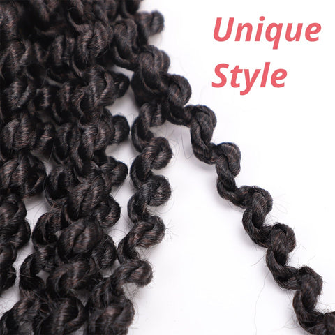 14 inch Twist Marley Braids Ombre Hair Crochet Braid Synthetic Braiding Hair Extensions Curly Crochet Hair Women Locs