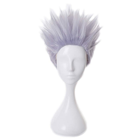 Qp hairAnime Cosplay Wig, Jujutsu Kaisen Wig, with Free Wig Cap, for Halloween, Party, Carnival, Nightlife, Concerts, Weddings (Gojo Satoru-B Wig)