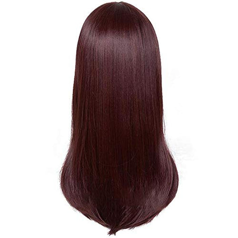 Qp hairDAZCOS DVA Cosplay Wig SongHana Straight Brown Hair 65 cm (Brown)