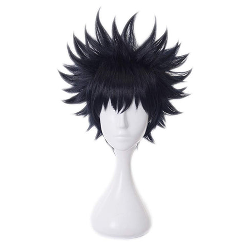 Qp hairAnime Cosplay Wig, Jujutsu Kaisen Wig, with Free Wig Cap, for Halloween, Party, Carnival, Nightlife, Concerts, Weddings (Gojo Satoru-B Wig)
