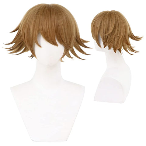 Qp hairC-ZOFEK Angie Yonaga Cosplay Wig White Long Tails (White)