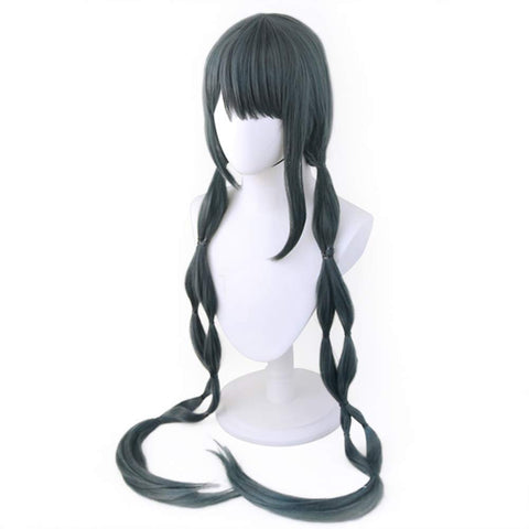 Qp hairC-ZOFEK Angie Yonaga Cosplay Wig White Long Tails (White)