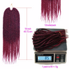 18 inch  12 Crochet Braids Senegalese Twist Hair 18 Colors