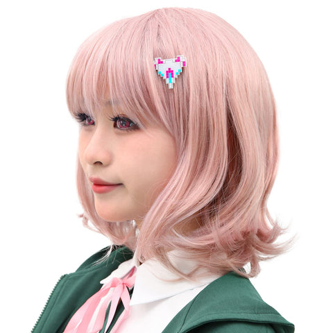 Qp hairC-ZOFEK Angie Yonaga Cosplay Wig White Long Tails (White)
