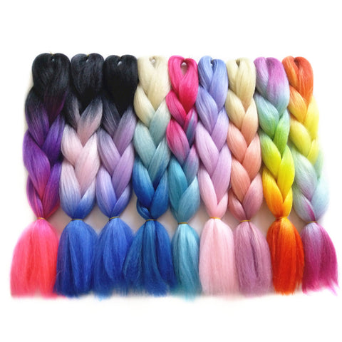 3 color pre braiding hair Jumbo Braids