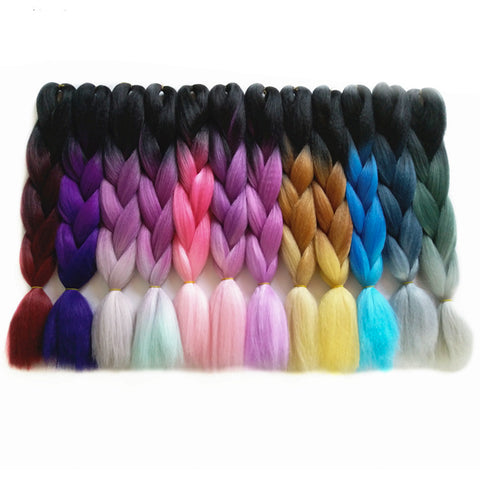 3 color pre braiding hair Jumbo Braids