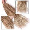 Qp hairBraiding hair 18 inch Synthetic Box Crochet Hair Extensions,22 strands/piece Ombre Braids Brown Black Blonde