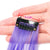 Qp hairClip In One Piece Synthetic Hair Extensions Color Strips 20'' Long straight Hair Clip hair Pure Color