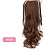 Doris beauty 22'' 26'' Ponytail Hairpiece Drawstring Long Straight Clip False Synthetic Hair Extensions Women Heat Resistant