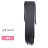 Doris beauty 22'' 26'' Ponytail Hairpiece Drawstring Long Straight Clip False Synthetic Hair Extensions Women Heat Resistant