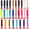 Doris beauty Ombre Jumbo Braids Synthetic Braiding Hair Crochet Braid 100g 24inch Hair Extension Pink Blue Green for Women