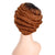 Doris beauty Ombre Short Curly Black Cute Wigs for Women African Afro Hair Synthetic Red Brown Heat Resistant
