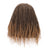 Doris beauty Synthetic Dreadlock Marley Braids Ombre Braiding Hair Wig for Women Afor Kinky Curly Wig Black Ombre Brown Wig