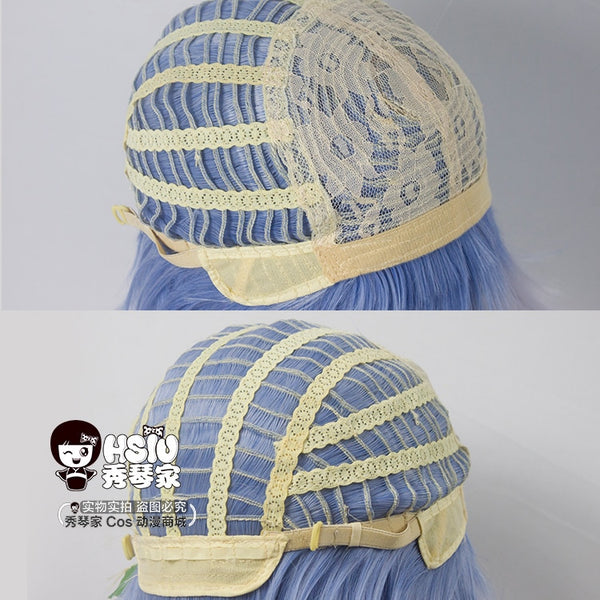 Qp Hair graduated color REM cosplay wig or RAM cosplay wigs Re:Zero Starting Life in Another World Costume play Halloween costumes