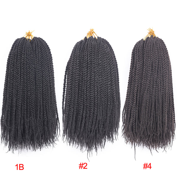 14inches 30roots 60g Ombre Synthetic Crochet Braids for Braiding Hair  Senegalese Twist Crochet
