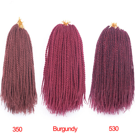 14inches 30roots 60g Ombre Synthetic Crochet Braids for Braiding Hair  Senegalese Twist Crochet