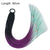 Qp hairHair Color Gradient Dirty Braided Ponytail Women Elastic Hair Band Rubber Band Hair Accessories Wig Headband 60cm
