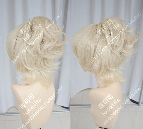 High Quality Final Fantasy XV Lunafreya Nox Fleuret Princess Luna Cosplay Wig Synthetic Hair