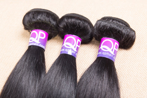 Straight Brazilian Hair Weave Bundles 10-30 inch Deals Natural Color Human Hair Bundles 100% Remy Hair Extensions