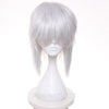 Jiraiya from Naruto Silvery White long straight cosplay costume wig.free shipping