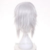 Jiraiya from Naruto Silvery White long straight cosplay costume wig.free shipping