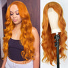Qp hairMONIXI Synthetic Cosplay Pink Wig Long Wavy Wigs for Women Black Orange Blonde Wigs Heat Resistant Party Hair