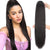 Qp hairMONIXI Synthetic Drawstring Kinky Curly Long Black Color Ponytail for Women Dairy Ponytails Extension Hair Heat Resistant