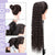 Qp hairMONIXI Synthetic Drawstring Kinky Curly Long Black Color Ponytail for Women Dairy Ponytails Extension Hair Heat Resistant