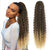 Qp hairMONIXI Synthetic Drawstring Kinky Curly Long Black Color Ponytail for Women Dairy Ponytails Extension Hair Heat Resistant