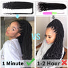 Qp hairMONIXI Synthetic Dreadlock Ponytail Extensions Long Straight Goddess Locs with Curly Ends for Black Women Wrap Around Hair Braid