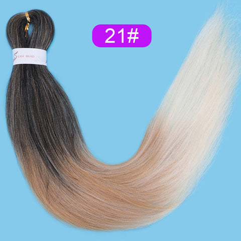 Qp hairMONIXI Synthetic Easy Jumbo Braids Hair Ombre Braiding Hair Jumbo Braid Hair Expression