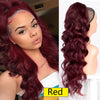 Qp hairMONIXI Synthetic Long Wavy Ponytail Hair Synthetic Drawstring Ponytail Clip in Hairpiece Black Wave Ponytail for Black Women