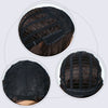 Qp hairMONIXI Synthetic Long Wavy Wig Ombre Brown Blonde For Black Women Cosplay Wig Daily Wig Natural Looking Wigs Heat Resistant