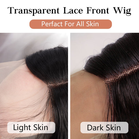 Qp hairMONIXI Synthetic Long Wavy Wig T Part Lace Front Wig Middle Part Black Wigs for Women Daily Use Heat Resistant Fiber Hair