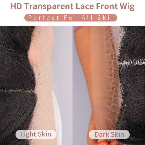 Qp hairMONIXI Synthetic T Part Lace Front Wig Long Straight Ombre Blonde Wig for Women Natural Middle Part Wigs For Daily Cosplay Use