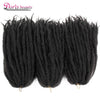 Marley Braid Ombre Braiding Hair Extensions Soft Afro Kinky Natural For Braids 18 inch Synthetic Crochet Braids Hair