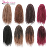 Marley Braid Ombre Braiding Hair Extensions Soft Afro Kinky Natural For Braids 18 inch Synthetic Crochet Braids Hair