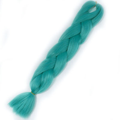 Qp hairOmbre Synthetic Braiding Hair Extensions For Box Twist Braids Women Girl 24'' 100g Jumbo Braids Ombre Tone Color Pink Black Blue