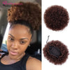 Ponytail Puff Afro Hair Bun Chignon Curly Drawstring Short Pony Tail Clip in on Synthetic Fake Hair Extensions Doris beauty