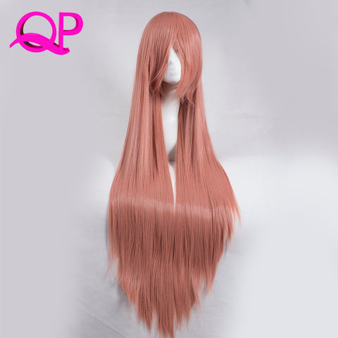 Qp hairQp Hair Women's Long  Silky Straight Synthetic Hair Wig Cosplay High Temperature Fiber wigs