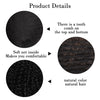 Qp hairSynthetic Afro Kinky Curly Hair Extension Drawstring Puff Ponytail Synthetic Clip in Pony Tail African American Hair Extension