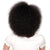 Synthetic Afro Wig for Women African Dark Brown Black Red Color Yaki Straight Short Wig Cosplay Hair