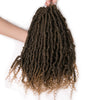 Qp hairSynthetic Black Ombre Light Brown Spring Twist Culry Kinky Crochet Braid Hair Extensions 12 inch Braiding Hair Twist