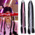 Qp hairSynthetic Chignon Tail With Rubber Band Ring Braid Hair Ponytail Extensions 22'' Mix Color Blue Grey Pink Rainbow