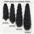 Qp hairSynthetic Corn Wavy Long Ponytail Synthetic Hairpiece Wrap on Clip Hair Extensions Ombre Brown Pony Tail Blonde Fack Hair