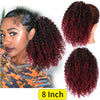 Qp hairSynthetic Drawstring Puff Ponytail Afro Kinky Curly Hair Extension Synthetic Clip in Pony Tail African American Hair Extension