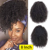 Qp hairSynthetic Drawstring Puff Ponytail Afro Kinky Curly Hair Extension Synthetic Clip in Pony Tail African American Hair Extension