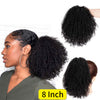 Qp hairSynthetic Drawstring Puff Ponytail Afro Kinky Curly Hair Extension Synthetic Clip in Pony Tail African American Hair Extension